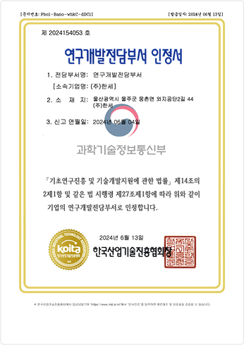 Certificate of Authorization